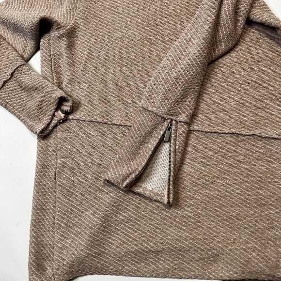 Soft Surroundings Puma Soft Pullover Roll-Neck Casual Tunic Top Pink Sz Small P - Picture 9 of 11